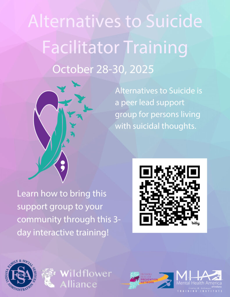 Alternatives to Suicide flyer
